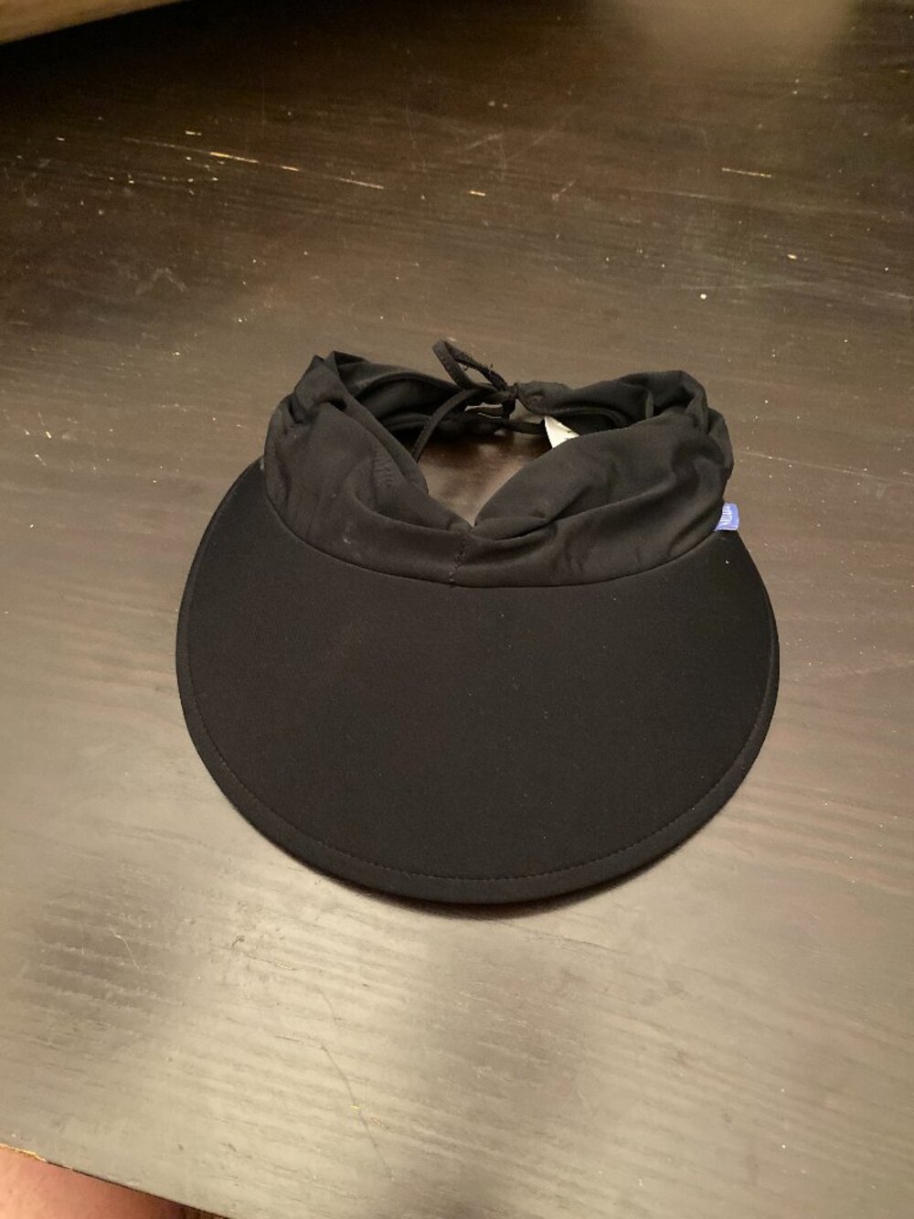 Wallaroo Hat Company Sun Visor Beach Water Hat OS Black Color Vacation